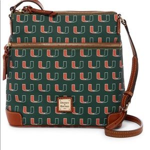 NWT Dooney & Bourke UM Green Crossbody